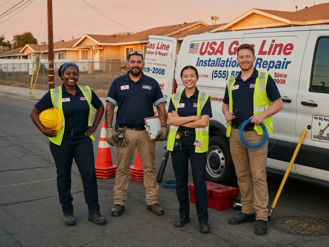Gas Line Installation company in Checotah, OK